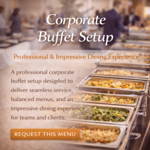 Corporate Buffet Setup